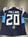 Tony Pollard Signed Tennessee Titans Custom Jersey Beckett COA