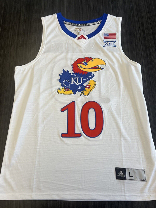 Svi Mykhailuk Signed Kansas Jayhawks Jersey JSA COA