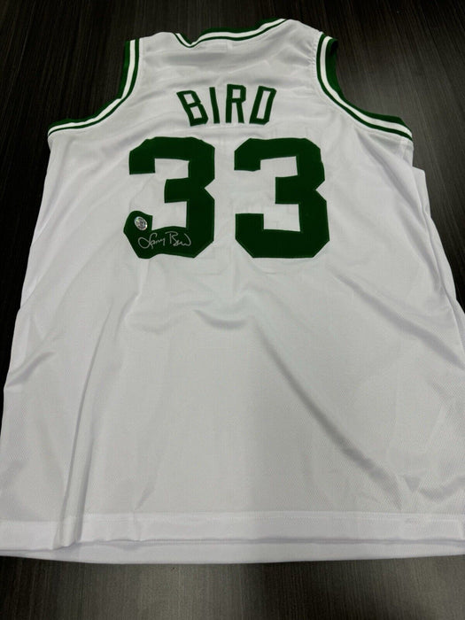 Larry Bird Signed Boston Celtics Jersey COA