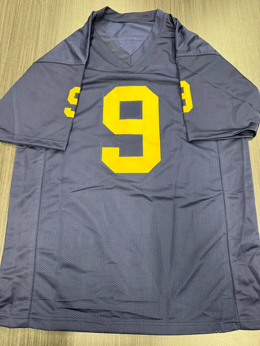 JJ McCarthy Signed Michigan Wolverines Custom Jersey Beckett COA