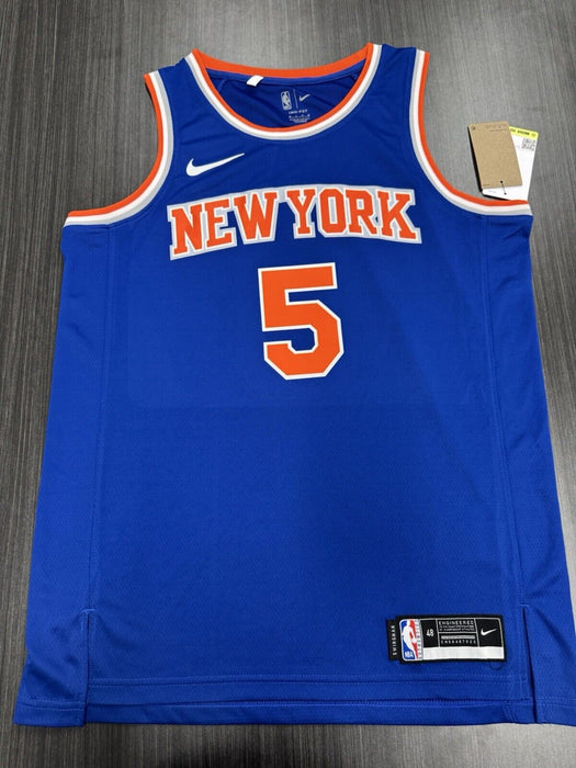 Immanuel Quickley Signed New York Knicks Jersey JSA COA