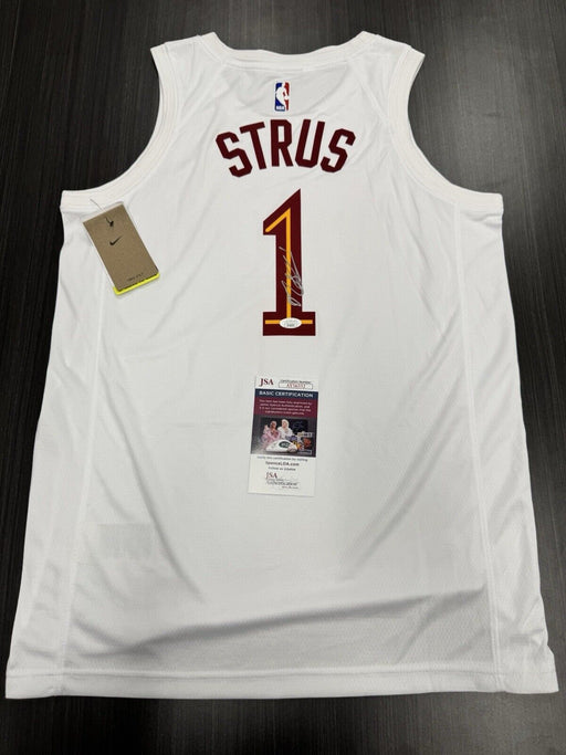 Max Strus Signed Cleveland Cavaliers Jersey JSA COA