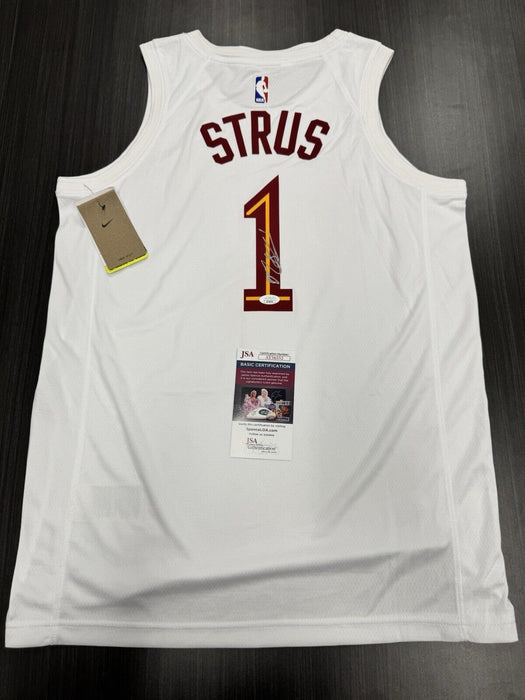 Max Strus Signed Cleveland Cavaliers Jersey JSA COA