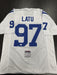 Laiatu Latu Signed Indianapolis Colts Custom Jersey JSA COA