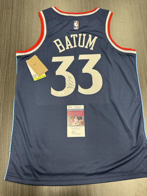 Nicolas Batum Signed Los Angeles Clippers Jersey JSA COA