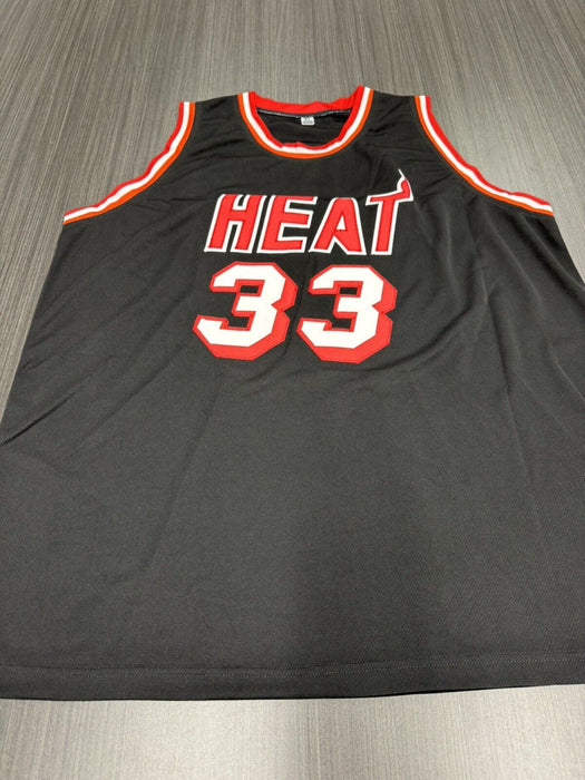 Alonzo Mourning Signed Miami Heat Custom Jersey JSA COA