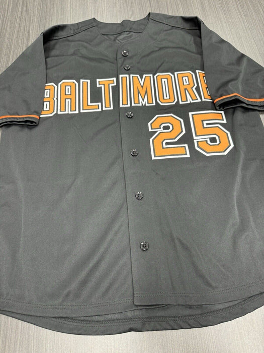 Rafael Palmeiro Signed Baltimore Orioles Custom Jersey JSA COS