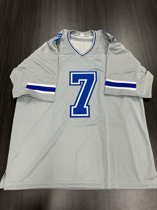 Trevon Diggs Signed Dallas Cowboys Custom Jersey JSA COA