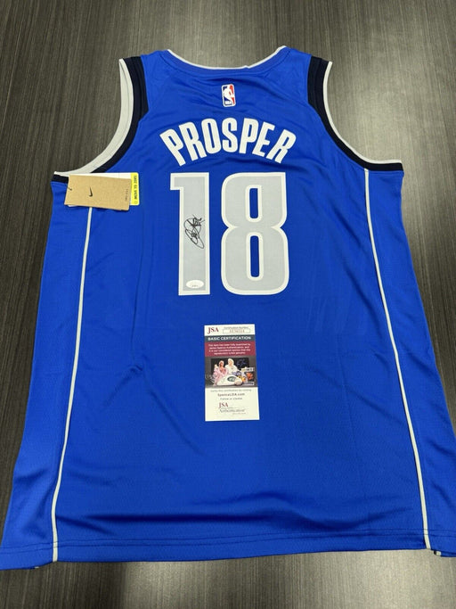 Olivier Prosper Signed Dallas Mavericks Jersey JSA COA