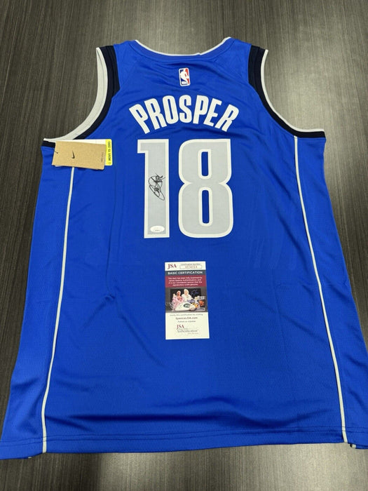 Olivier Prosper Signed Dallas Mavericks Jersey JSA COA