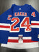 Kappo Kakko Signed New York Rangers Jersey JSA COA