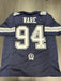 Demarcus Ware Signed Dallas Cowboys Custom Jersey Beckett COA