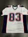 Deion branch Signed New England Patriots Custom Jersey PSA COA