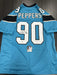 Julius Peppers Signed Carolina Panthers Custom Jersey Beckett COA