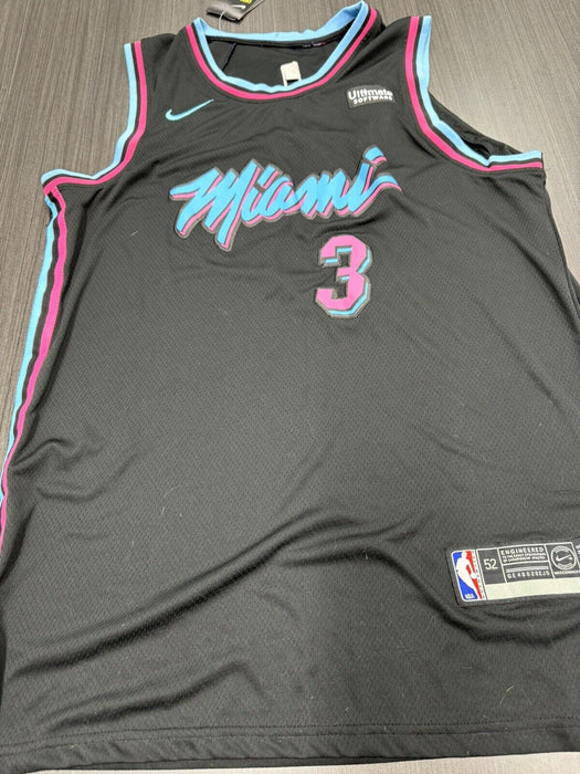 Dwyane Wade Signed Miami Heat Custom Jersey JSA COA