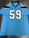 Luke Keuchly Signed Carolina Panthers Custom Jersey Beckett COA
