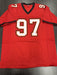 Simeon Rice Signed Tampa Bay Buccaneers Custom Jersey Beckett COA