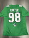 Jalen Carter Signed Philadelphia Eagles Custom  Jersey Beckett COA