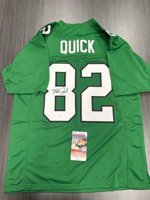 Mike Quick Signed Philadelphia Eagles Custom Jersey JSA COA