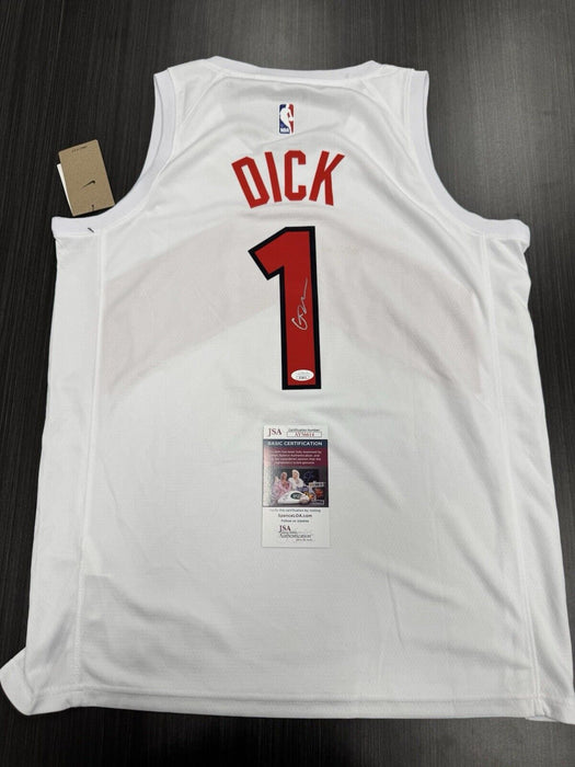 Gradey Dick Signed Toronto Raptors Jersey JSA COA