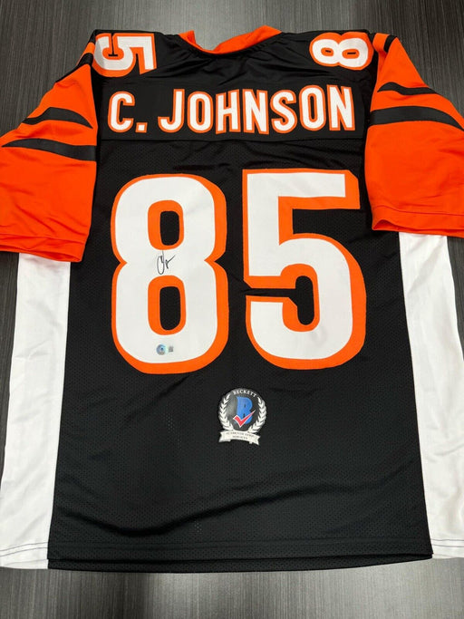 Chad Ochocinco Signed Cincinnati Bengals Custom Jersey Beckett COA