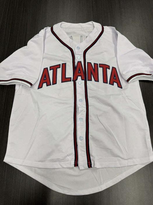 Austin Riley Signed Atlanta Braves Custom Jersey Beckett COA