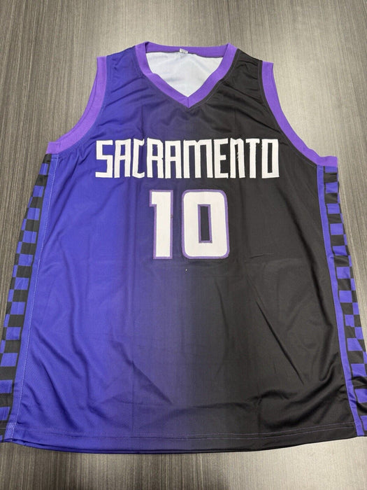 Domantas Sabonis Signed Sacramento Kings Custom Jersey Beckett COA