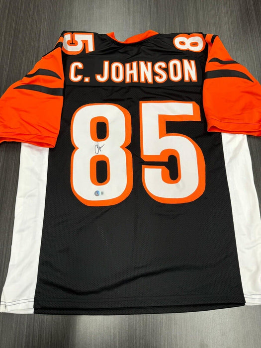 Chad Ochocinco Signed Cincinnati Bengals Custom Jersey Beckett COA