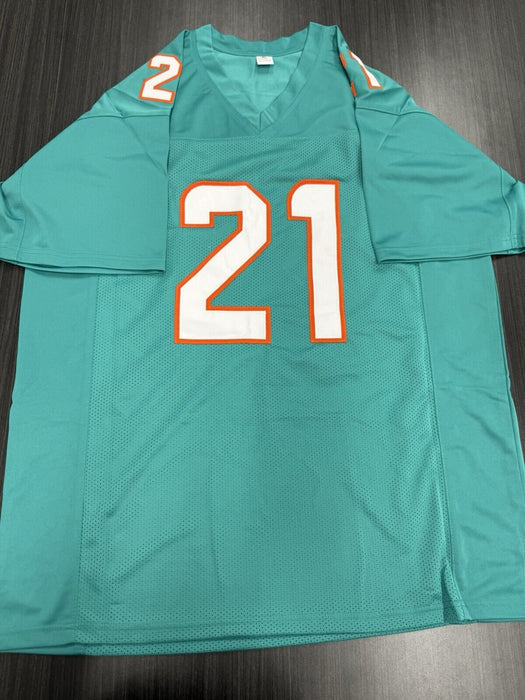 Jordan Poyer Signed Miami Dolphins Custom Jersey Beckett COA