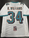 Ricky Williams Signed Miami Dolphins Custom Jersey JSA COA