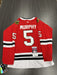 Connor Murphy Signed Chicago Blackhawks Jersey JSA COA
