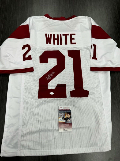 Lendale White Signed USC Trojans Custom Jersey JSA COA