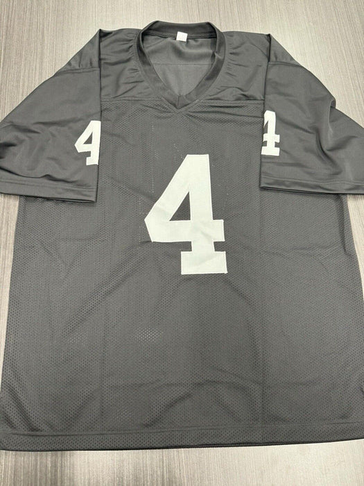 Aidan O’Connell Signed Oakland Raiders Custom Jersey Beckett COA