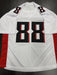 Frank Darby Signed Atlanta Falcons Custom Jersey JSA COA