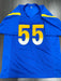 Braden Fiske Signed Los Angeles Rams Custom Jersey JSA COA