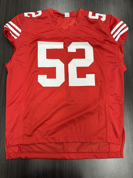 Patrick Willis Signed San Francisco 49ers Custom Jersey Beckett COA