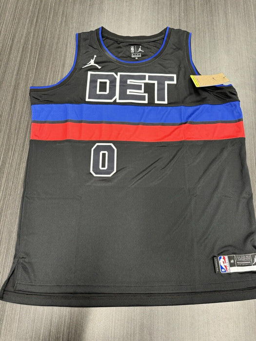 Jalen Duren Signed Detroit Pistons Jersey JSA COA