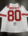 Jeremy Shockey Signed New York Giants Custom Jersey JSA COA