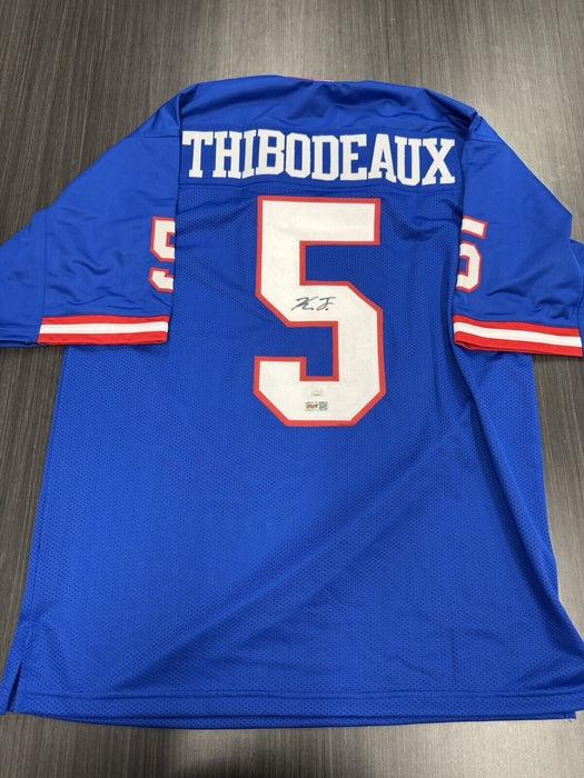 Kayvon Thibodeaux Signed New York Giants Custom Jersey JSA COA