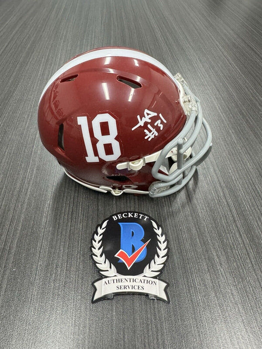 Will Anderson Signed Alabama Crimson Tide Mini Helmet Beckett COA