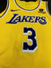 Anthony Davis Lakers 2024 NBA Game Used Jersey Meigray LOA Worn 3 Games