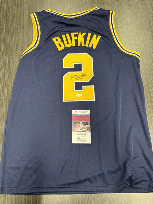 Kobe Bufkin Signed Michigan Wolverines Jersey JSA COA