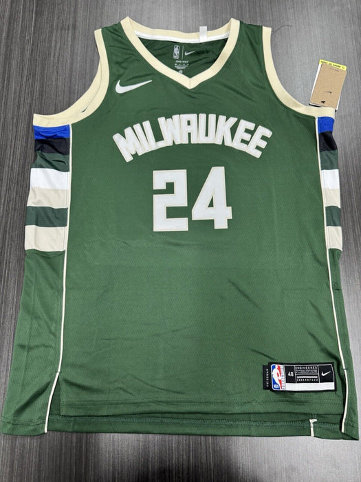 Pat Connaughton Signed Milwaukee Bucks Jersey JSA COA