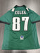 Brent Celek Signed Philadelphia Eagles Custom Jersey Beckett COA