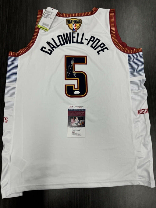 Kentavious Caldwell- Pope Signed Denver Nuggets Jersey JSA COA
