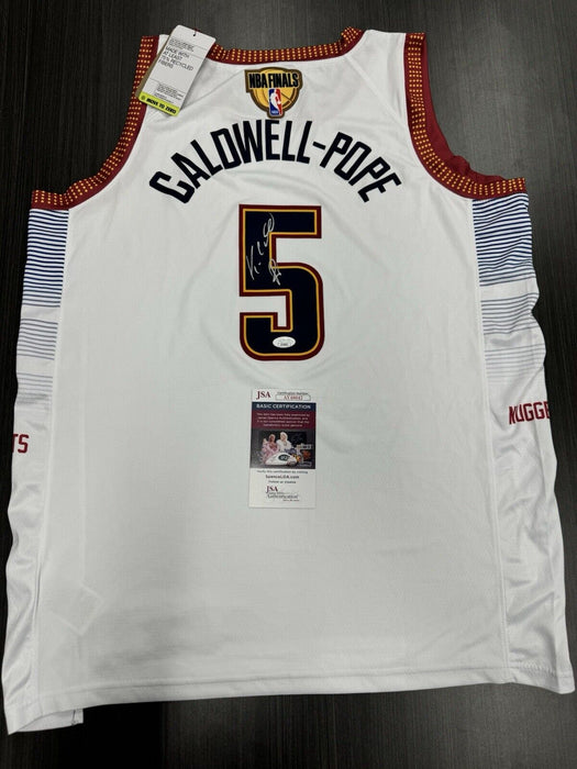 Kentavious Caldwell- Pope Signed Denver Nuggets Jersey JSA COA