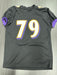 Ronnie Stanley Signed Baltimore Ravens Custom Jersey Beckett COA