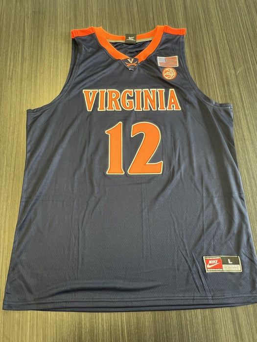 Joe Harris Signed  Virginia Cavaliers Jersey JSA COA