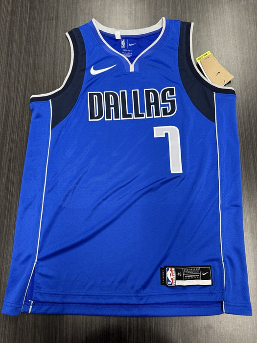 Dwight Powell Signed Dallas Mavericks Jersey JSA COA