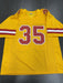 Christian Okoye Signed Kansas City Chiefs Custom Jersey Beckett COA